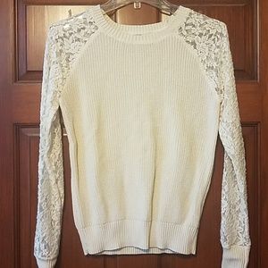 Cream Knit Sweater